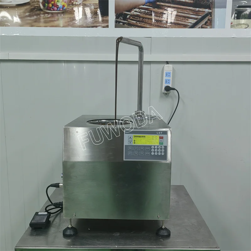 Templadora De Chocolate Hot Chocolate Dispenser Melter for Ice Cream Shops Desert Shops Chocolate Melting Machine