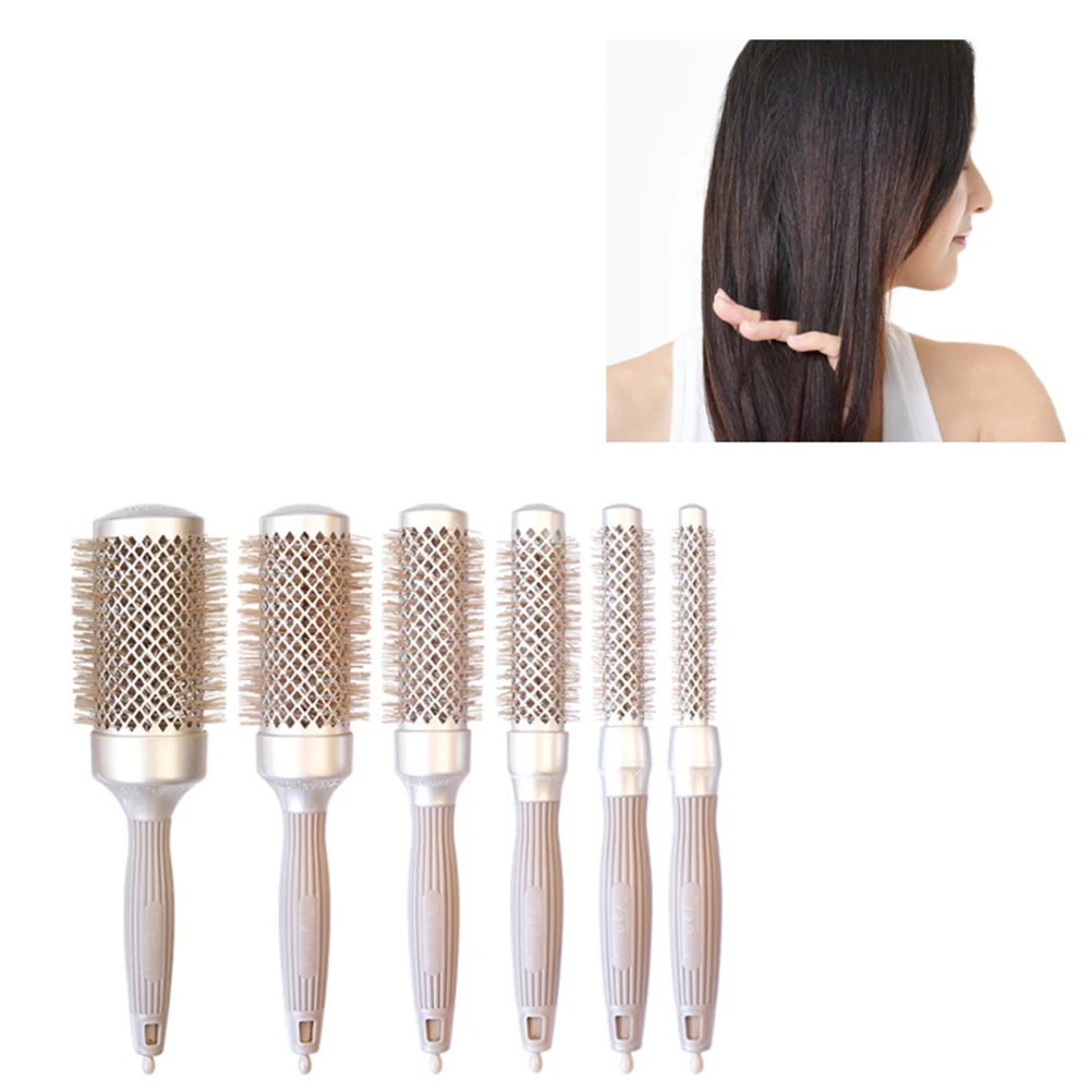 

Aluminum Barrel Curling Comb Women's Hair Combs for Styling Supplies