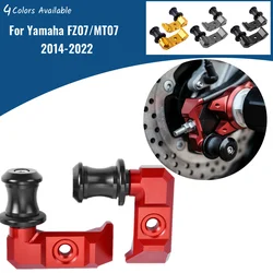 For Yamaha FZ07 MT07 Rear Wheel Fork Axle Slider Swingarm Stand Pick Up for MT FZ 07 2014-2024 2021 2020 FZ-07 MT-07 Accessories