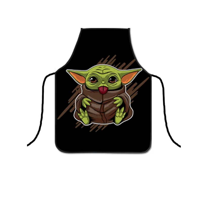 1PC Apron Funny Kitchen For Women Man BBQ Baking Adult Chef Tablier Cuisine for Kitchen Couple Festival Gifts