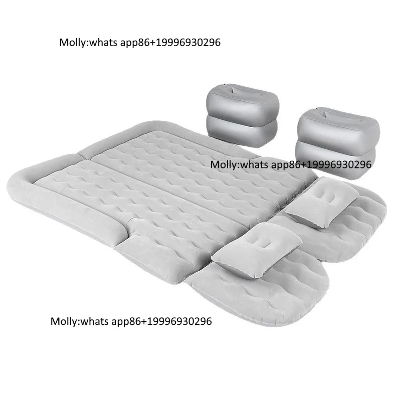 Electric Model-specific Factory-made In-car Airbed Foldable Flocked Mattress Eco-friendly PVC Cover for Rear Seats SUV Trunks