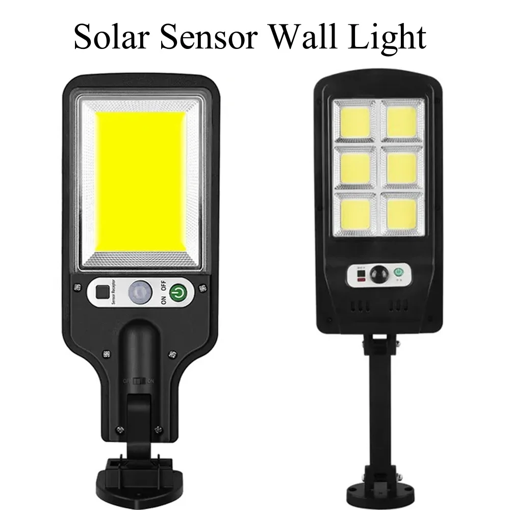 

500W Solar Sensor Wall Light COB/LED IP65 Waterproof Human Body Sensor Street Light Garden Outdoor Garden Motion Sensor Light