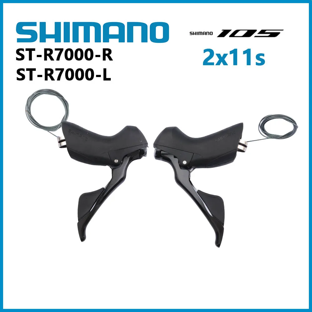 Shimano 105 R7000 Shifter 2x11 Speed Left Side 2S Right 11S Road Bike Shift Dual Control Lever R7000 Series 1PCS