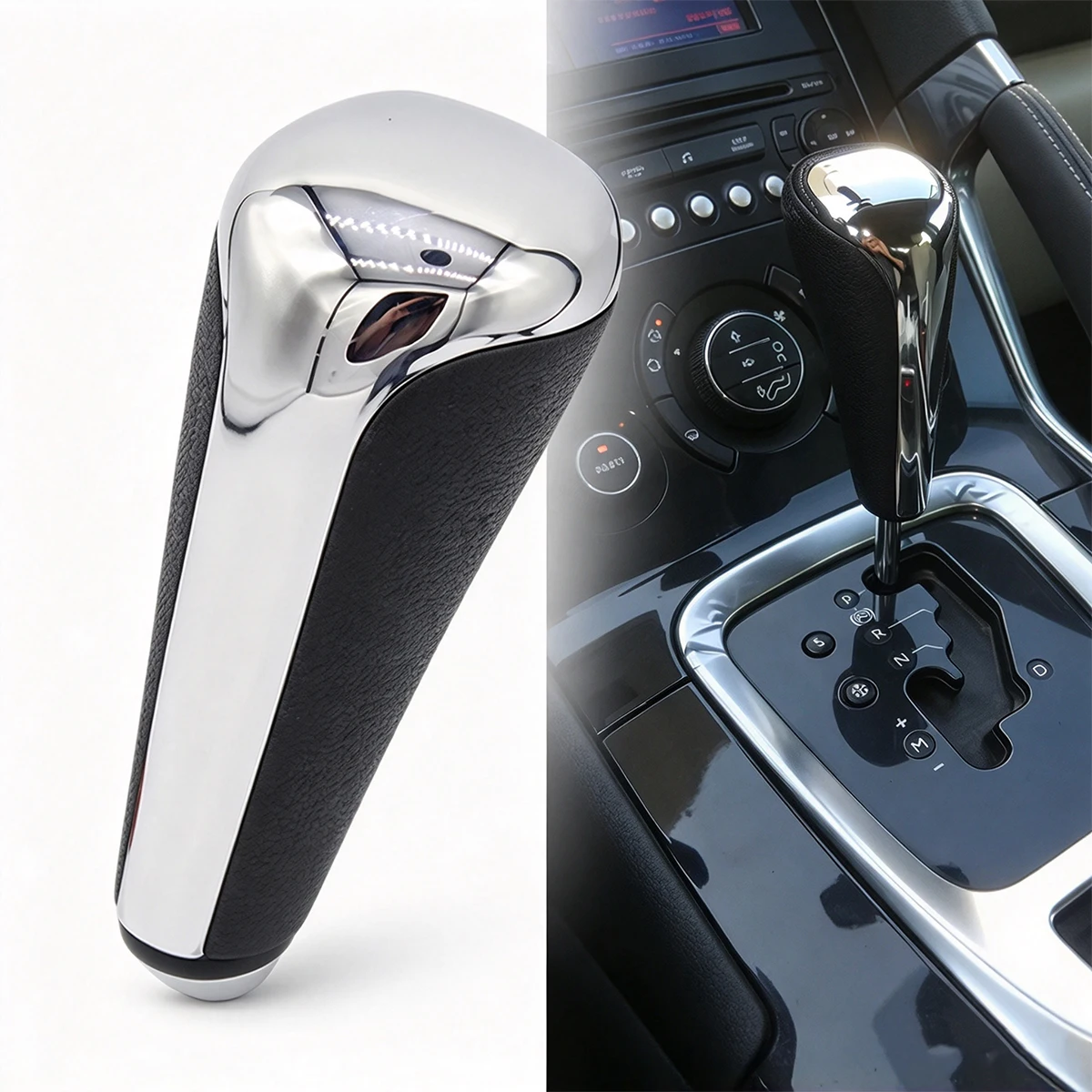 Auto Gear Shift Knob For Peugeot 206 207 307 308 408 508 2008 For Citroen C2 C3 C4L C5 Picasso Elysee C-Triomphe Replacement view 6