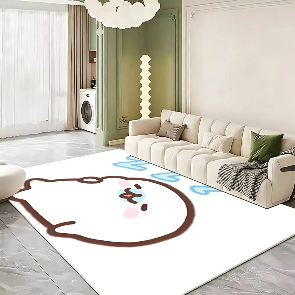 CUTE M-Mamegoma Floor Mat Rugs Soft Bedroom Floor Anti-skid Household Carpets