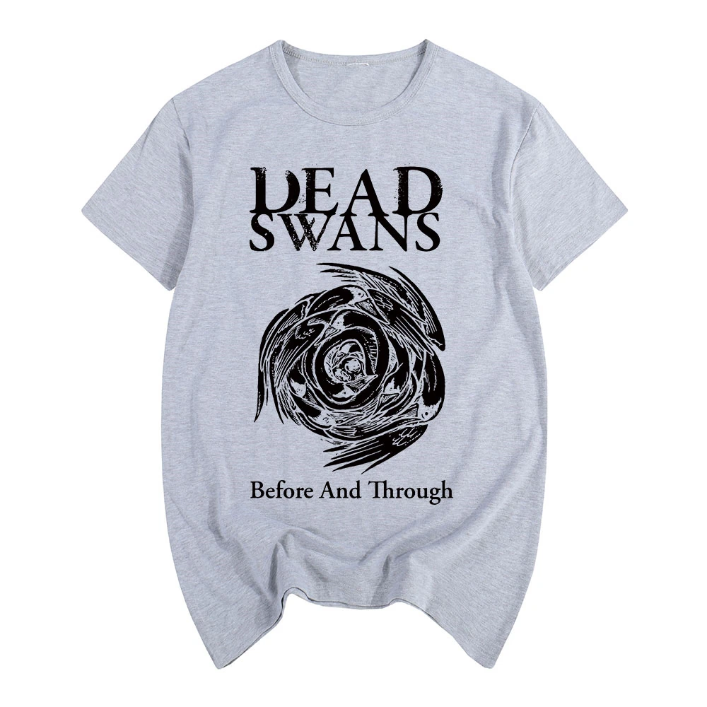 

Dead Swans before and through T-shirt Cotton Men T shirt New women TEE Funny Fashion