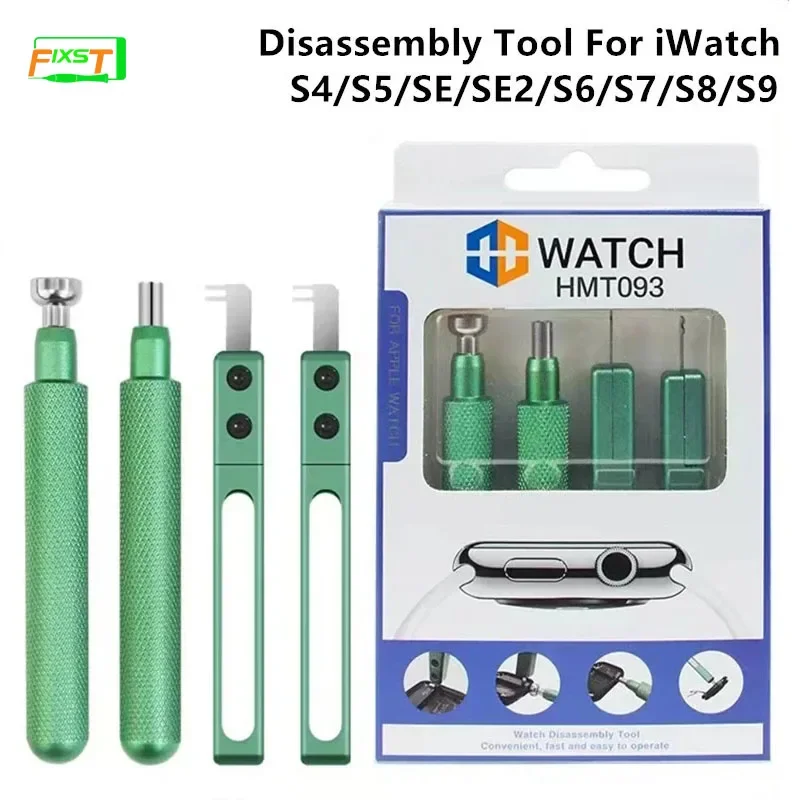 

4 in 1 Watch Disassembly Tool iWatch Repair Tool Set For Apple Watch S4 S5 S6 S7 S8 S9 Crown/Battery/Flex Opening Prying