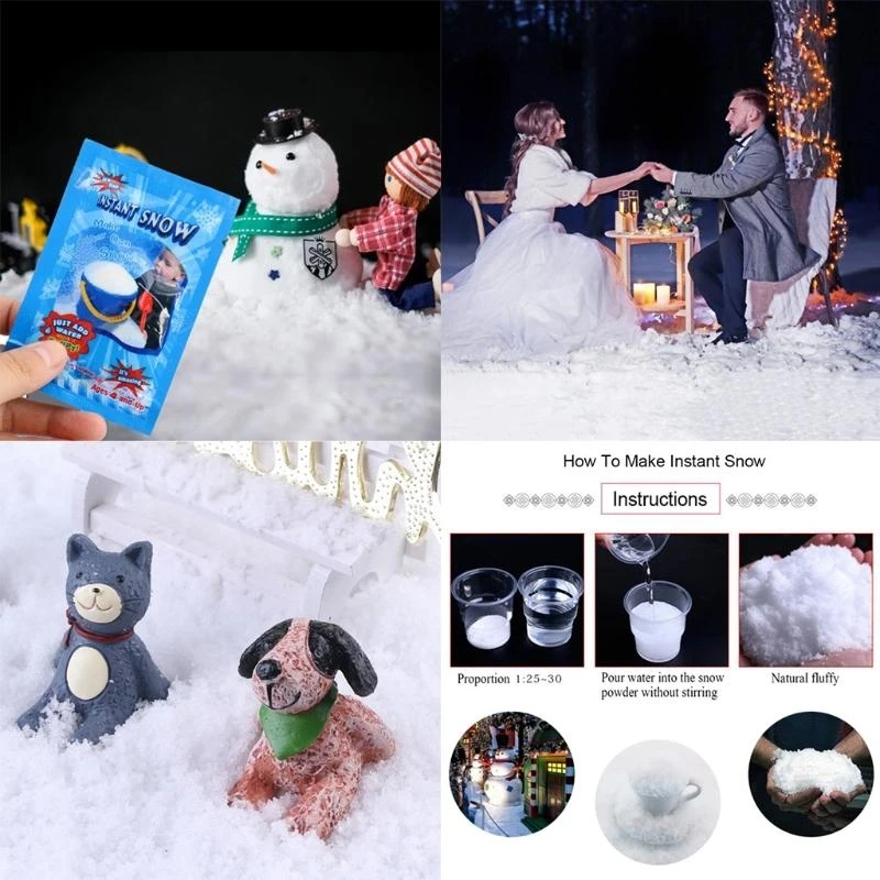 Neve falsa para Polímero lodo