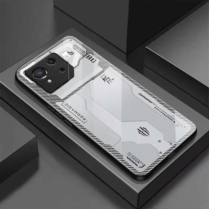 For Asus ROG 8 Case ROG8 Pro Full Protected Glass Phone Case For Asus ROG Phone 8 ShockProof Cover For ROG 8Pro Shell