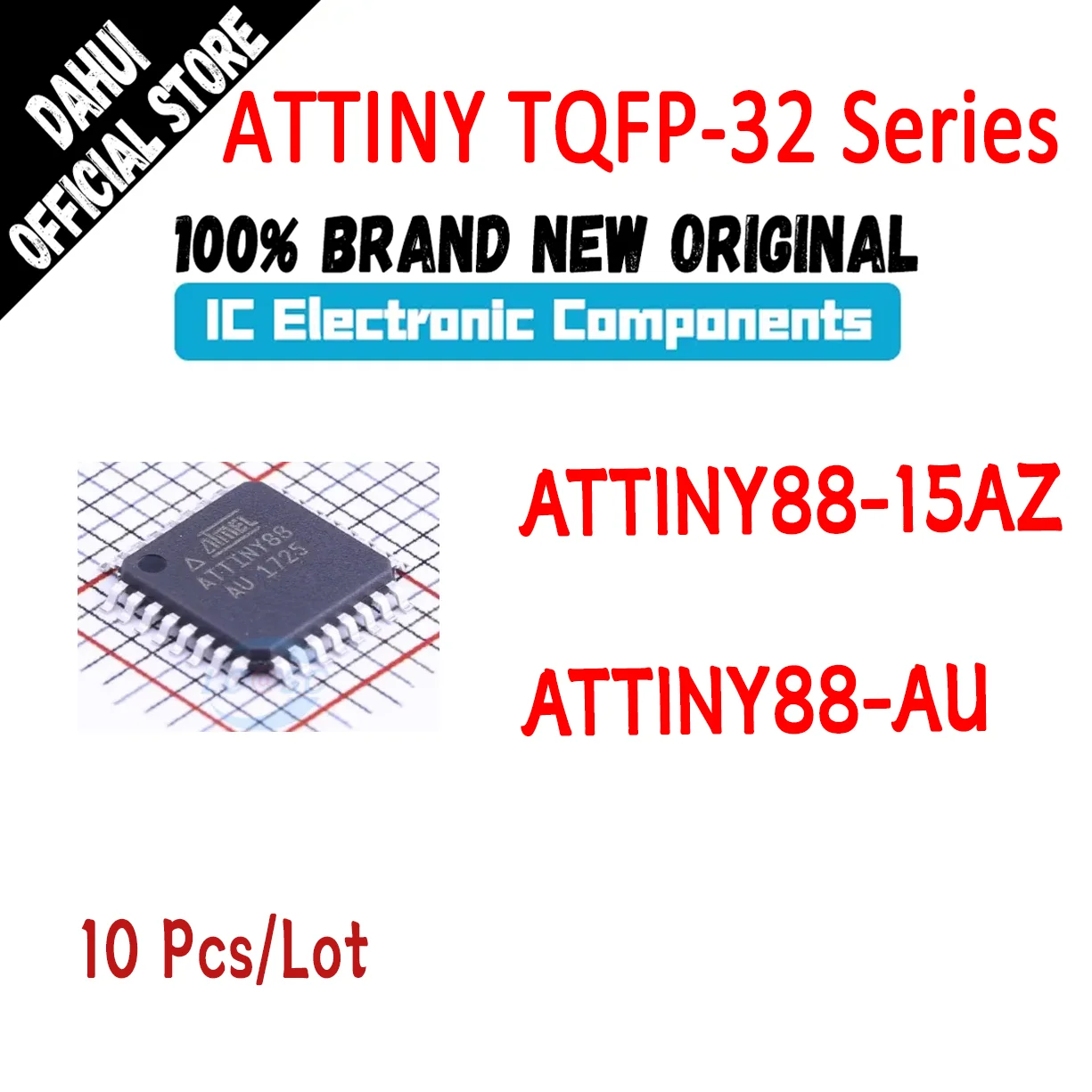 

ATTINY88-15AZ ATTINY88-AU ATTINY88-15 ATTINY88 ATTINY IC chip MCU TQFP-32 In Stock 100% New Originl