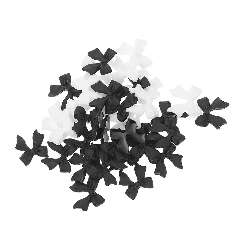 

200Pcs Nail Charms Bow Embellishments Small Manicure Gems for Women Nails DIY Nail Decorations Wedding Party Manicure Ornaments