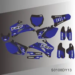 For YAMAHA YZ250F YZ450F YZ 250F YZ 450F YZF 250 YZF 450 2006 2007 2008 2009 Graphics Decals Stickers Background