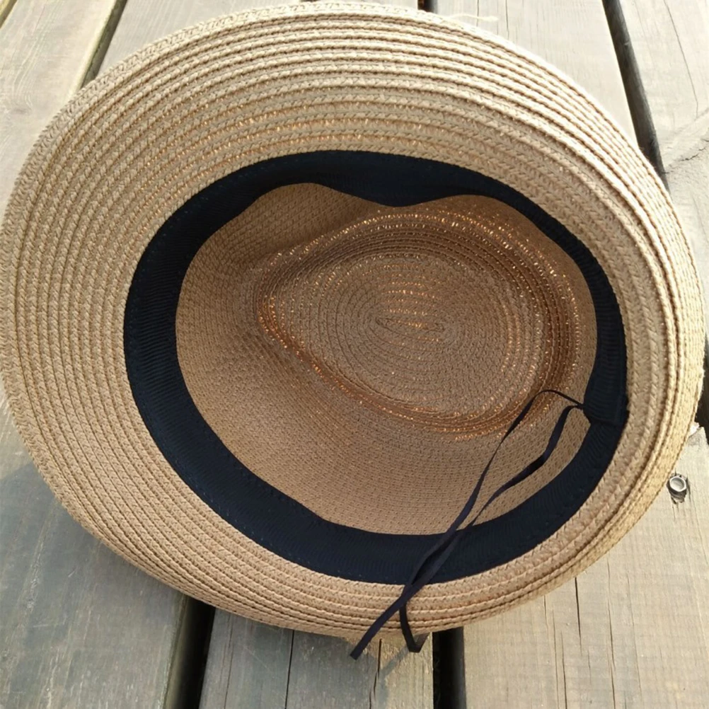 

Children Sun Hat Kids Straw Hats for Boys Girls Toddler Spring Beach Hiking Protection Cap Brim Hat Kids Straw