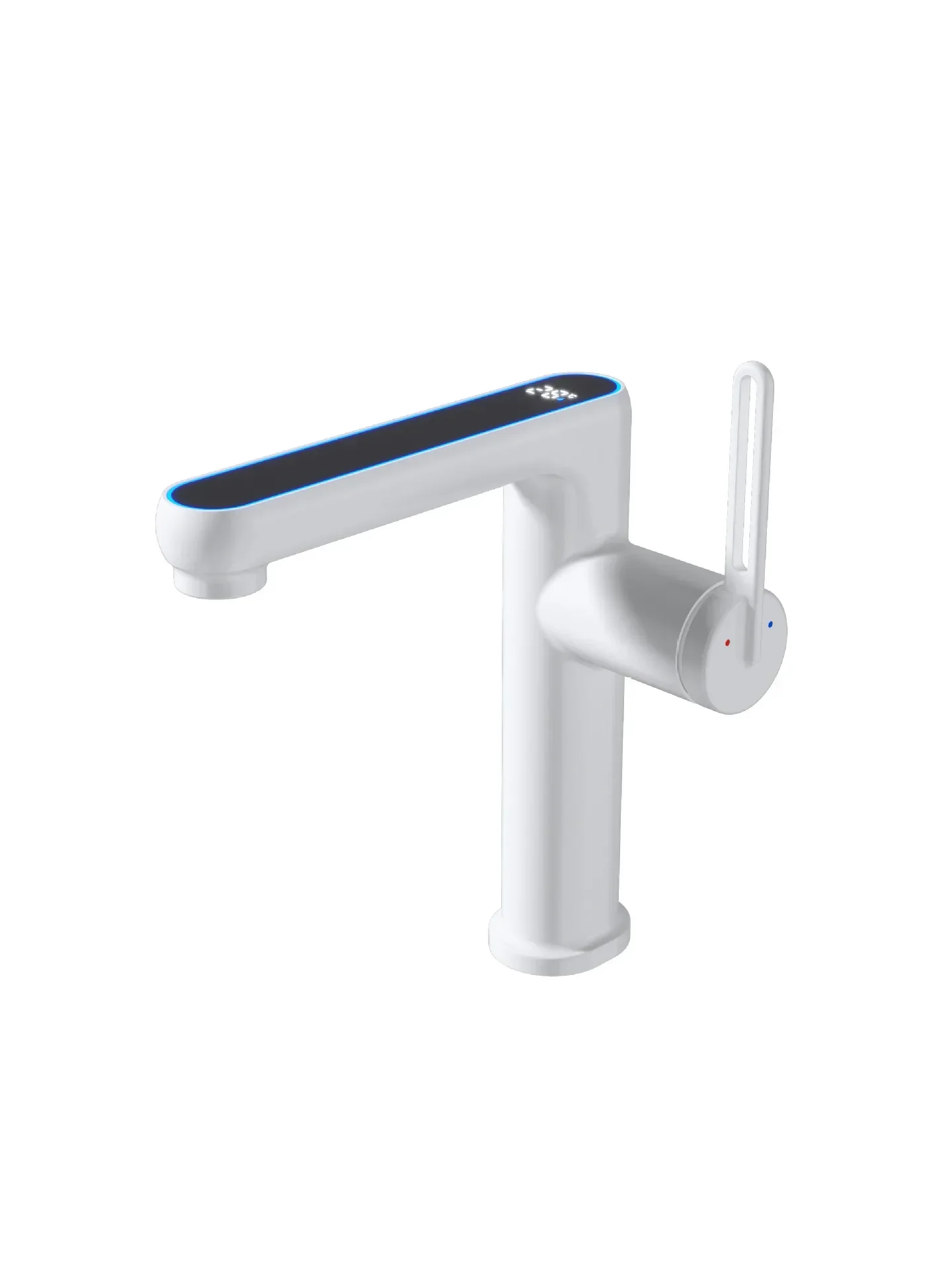 

Gun ash wash basin faucet Hydro power generation digital display faucet Rotating basin faucet