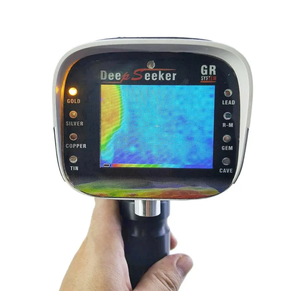 DeepSeeker Remote 3D Pulse Underground Metal Detector | Long-Range Treasure Locator for Metals, Diamonds and Gemstones