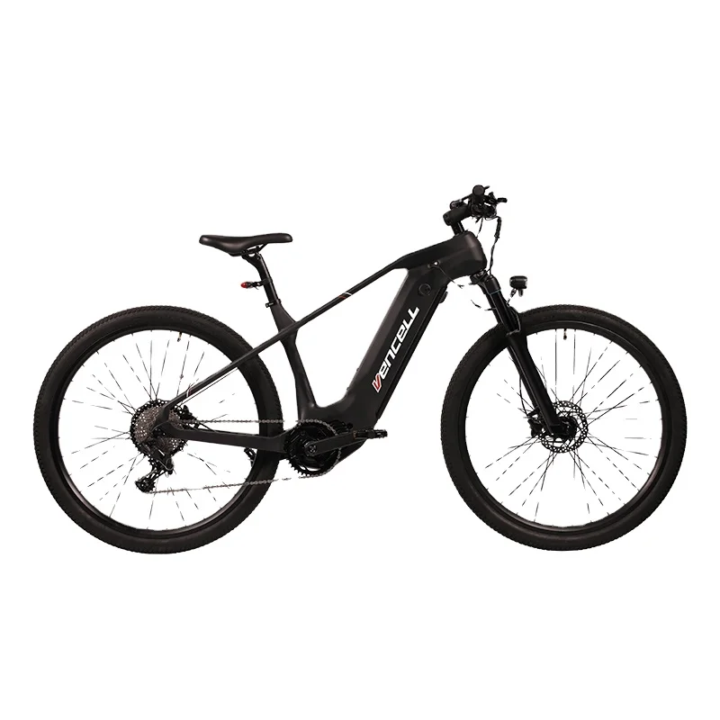 

MB004 BAFANG Center Motor Mountain E Bike 350W Electric Mountain Bicycle Carbon Fiber Frame Electric Power Bicycle