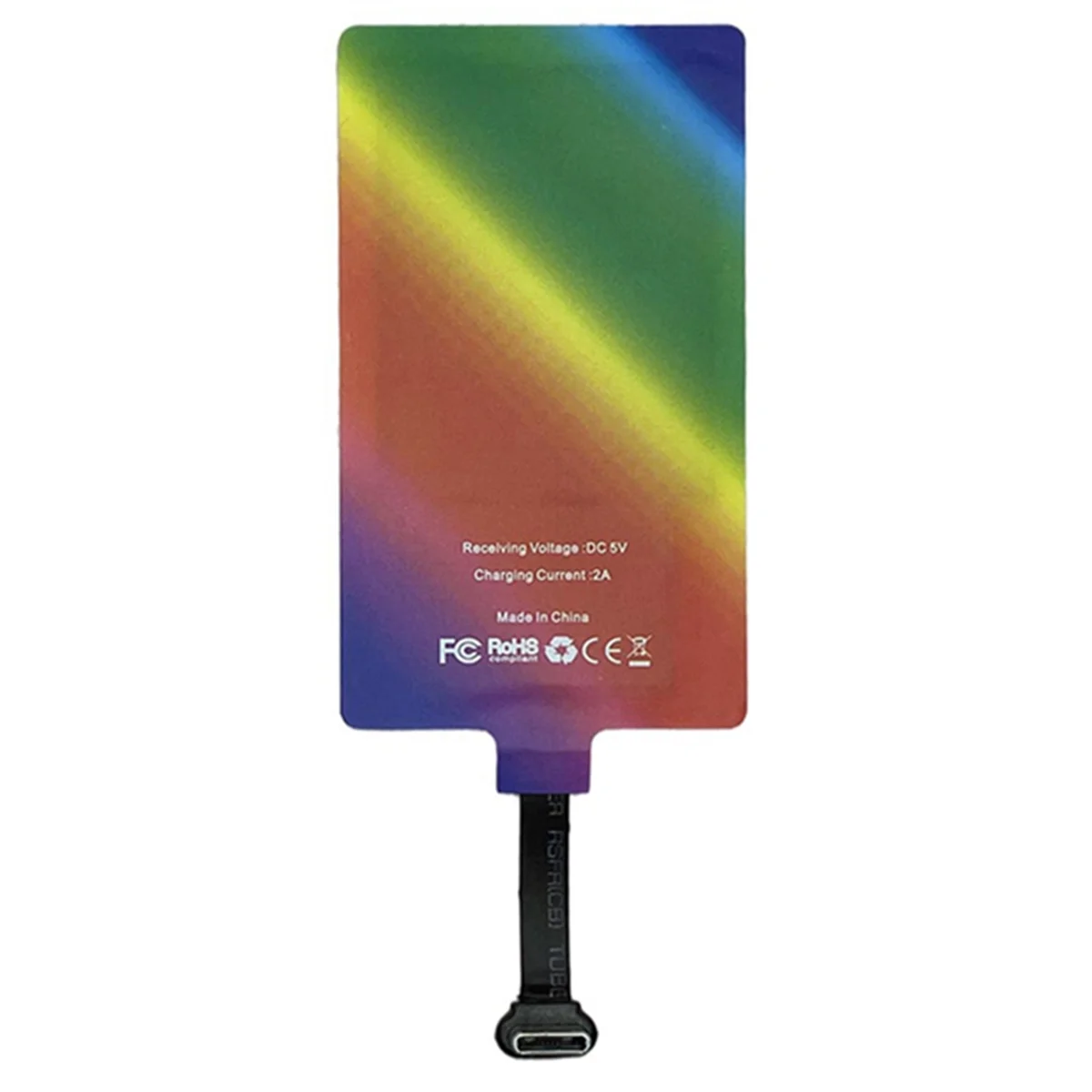 ABNP 10W 5V 2A Модуль приемника беспроводной зарядки Универсальный порт для Android Qtandard (Type-C)