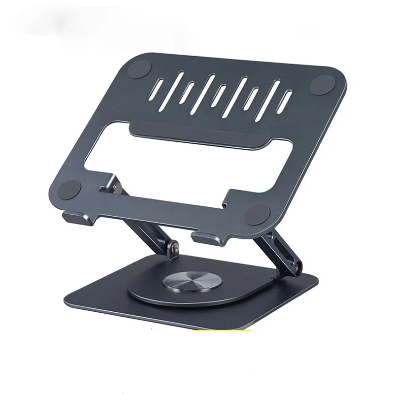 360 Degree Rotating Metal Tablet Pc Stand adjustable laptop holder foldable high quality pad base for macbook pro 16inch