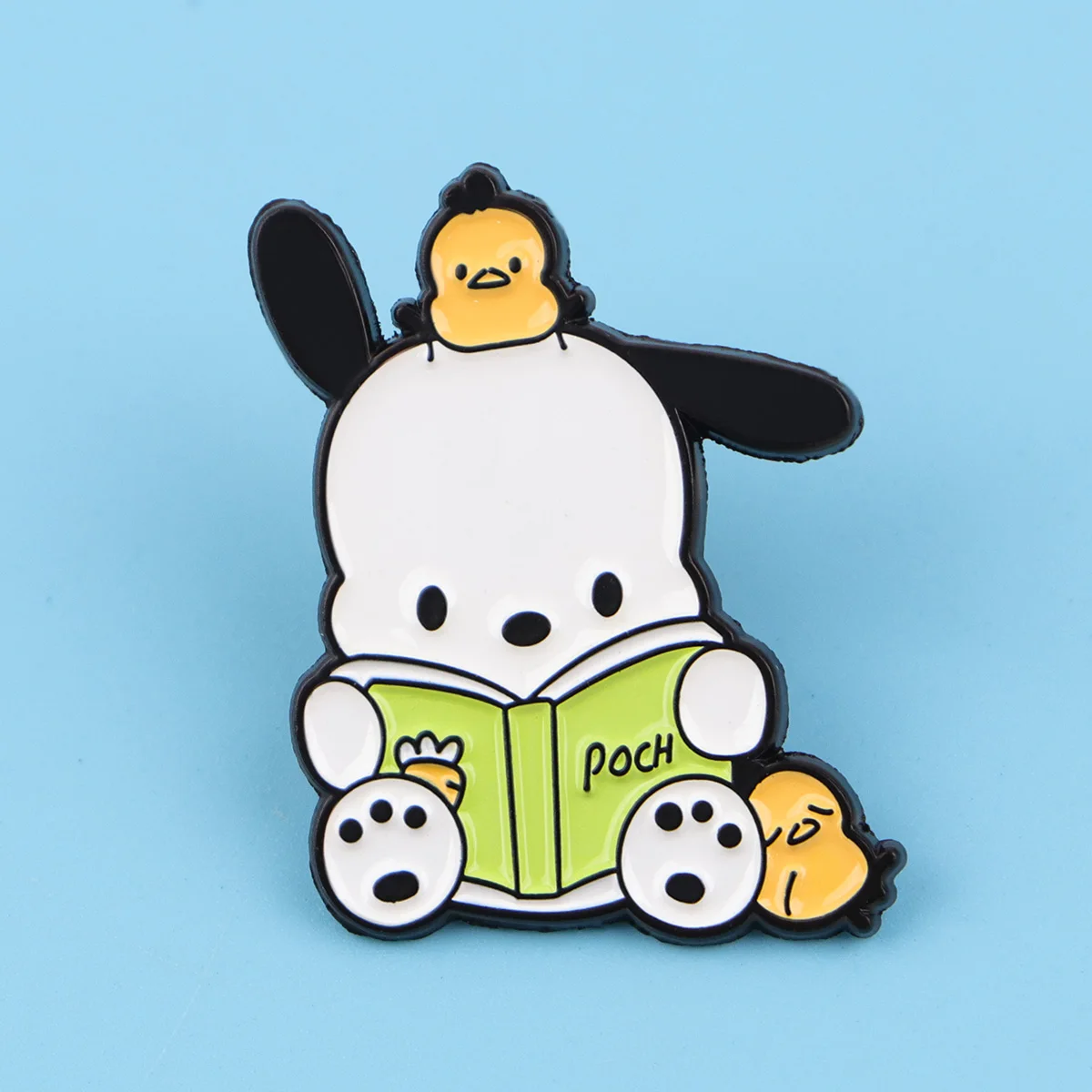 Kawaii الكلب والقط المينا دبابيس معدنية الكرتون بروش ظهره طوق التلبيب شارات الرجال النساء مجوهرات الأزياء جمع هدية #3