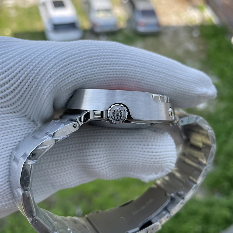 STEELDIVE Men Diving Watch 47.5mm Tuna Automatic Mechanical Wristwatch 30ATM Waterproof C3 Luminous NH35 Steel Bezel Military