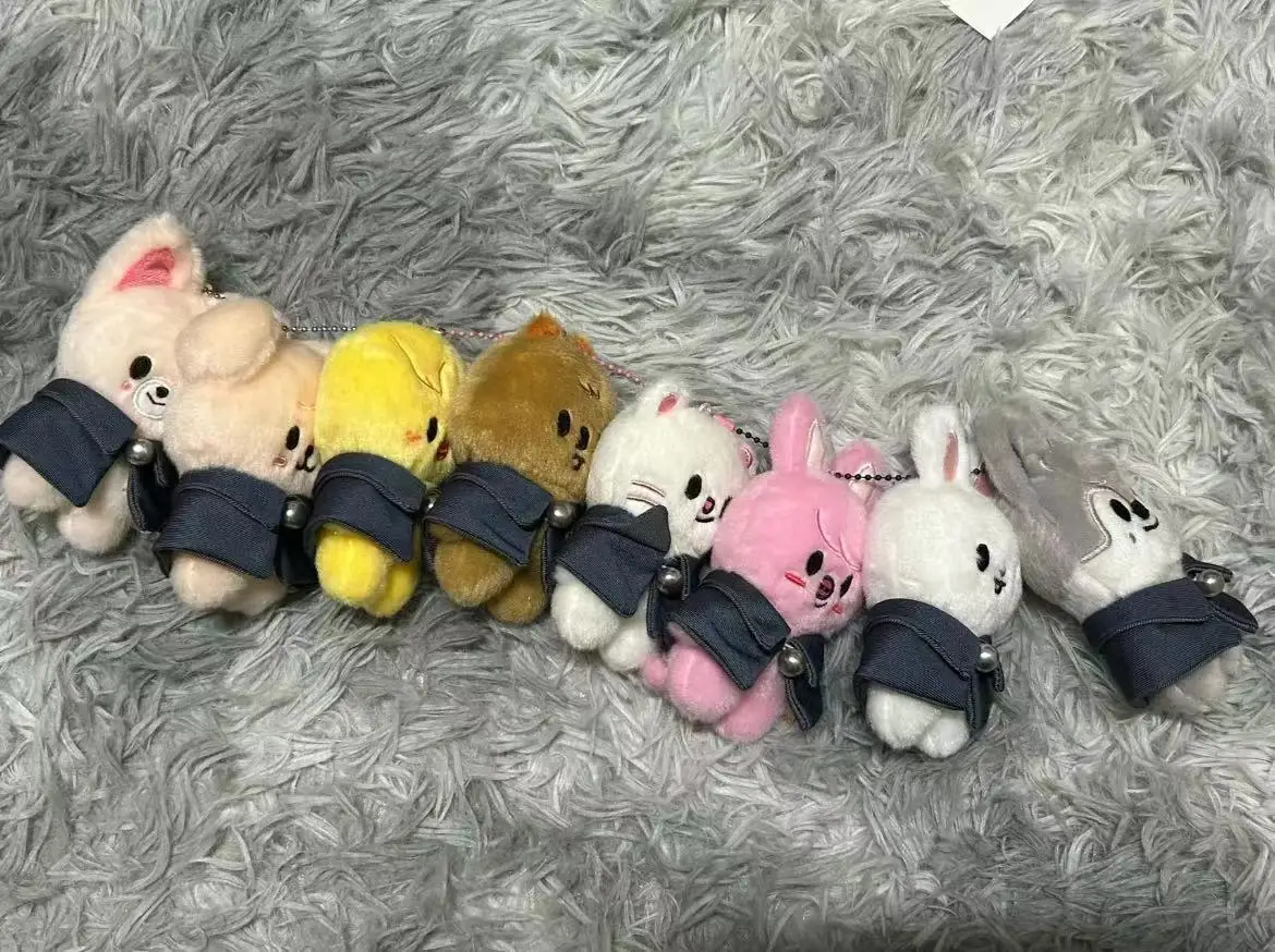 

-SKZOO Plush Toys 10cm Stray Kids Plush Wolf Chan Cartoon Stuffed Animal Plushies Doll Kawaii Companion for Kid Adults Fans Gift