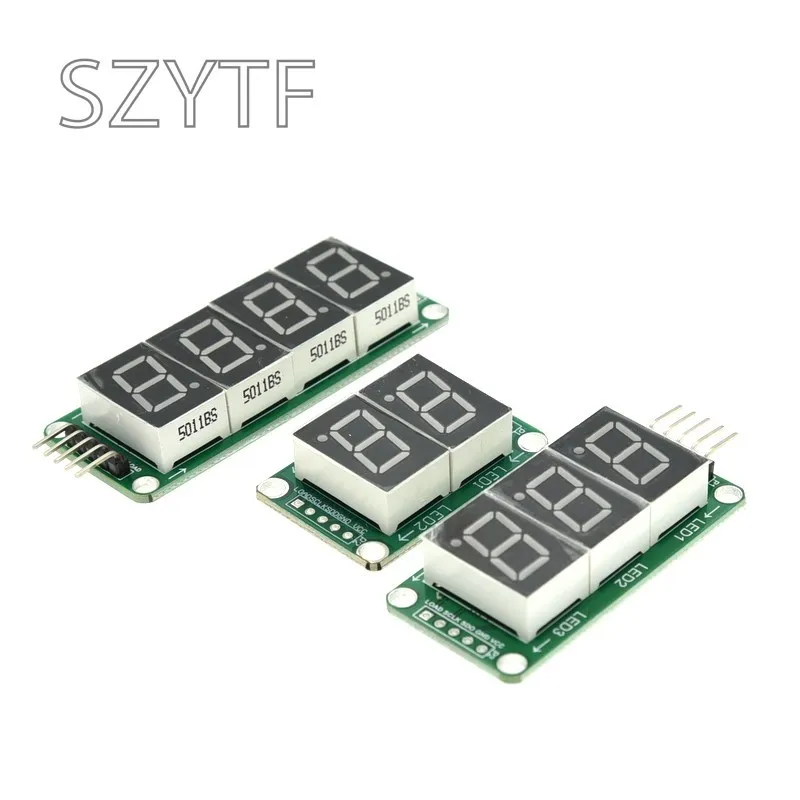 74HC595 2/3/4 Digits 2-Segment Digital Tube Display Static Drive Module Can Be Seamlessly Connected In Series With 0.5-inch 