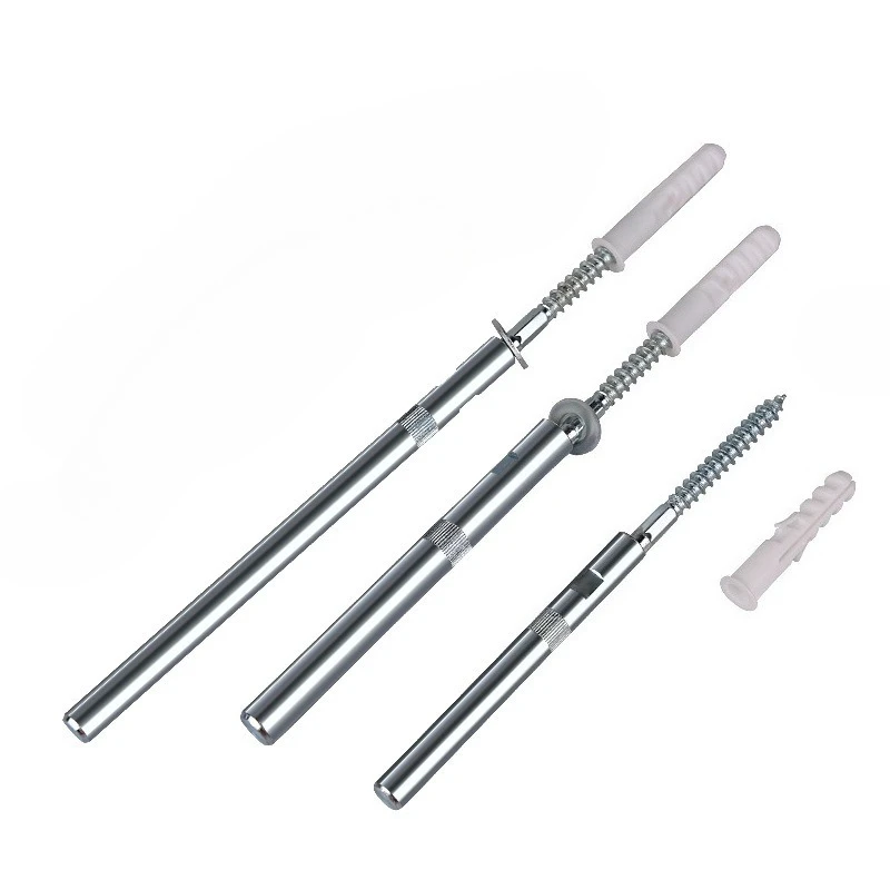 4Pcs Wall Mount Floating Wooden Shelf Conceal Invisible Support Bolt with Nylon Expansion Anchor Nut Washer