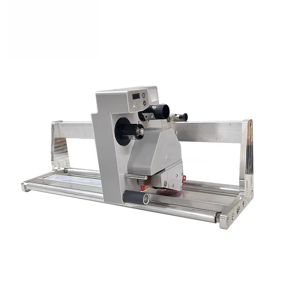Thermal Transfer Overprint TTO Printer with 24mm Printhead DC24A Model Set up on Packaging Machine to Print Date and logo
