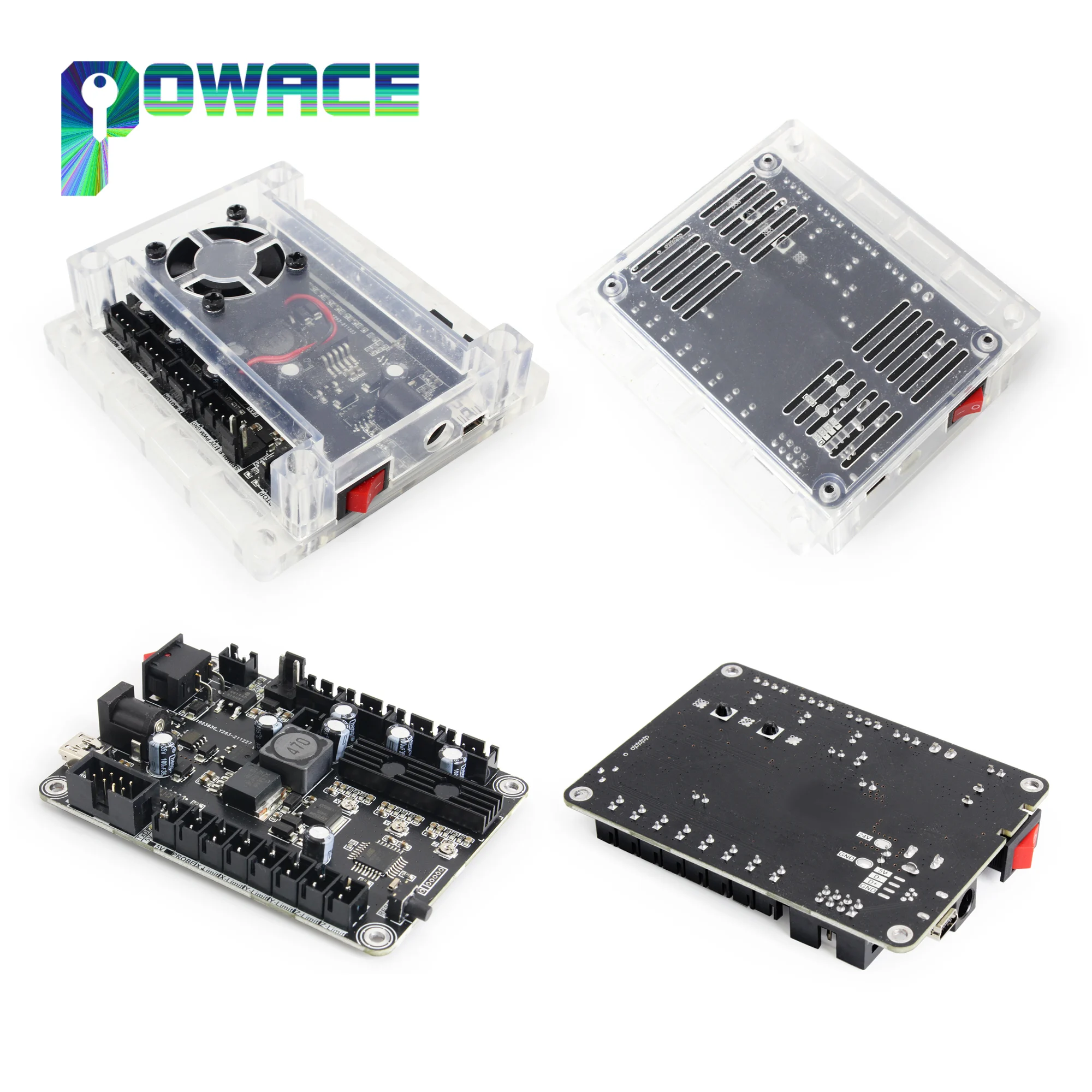 Imagem -03 - Grbl Cnc Off-line Controlador Breakout Cartão Board para 1610 3018 4030 3020 Máquina de Gravação a Laser Atualizado Grbl1.1f