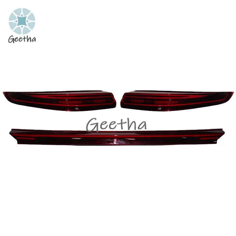 

For Panamera 970 2014-2016 LED Smoked Taillights 10000 Lumens 5000K New Red Lens 12V Auto Parts