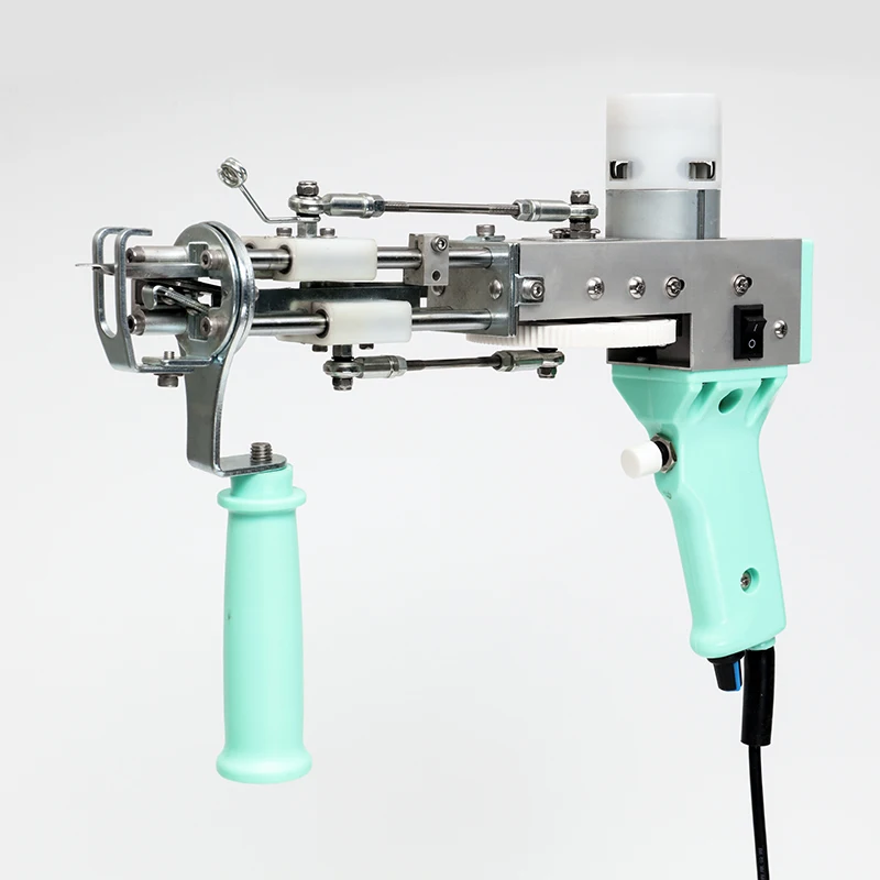 Electric Carpet Tufting Gun Hand Gun Weaving Machine Professional Flocking Machines Cut- Pile Device Industrial Embroidery Tool