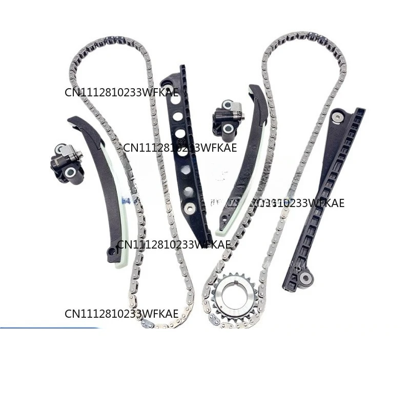 Timing chain nine-piece set F6TZ6268AA suitable for Ford Raptor 5.4L3R2Z6A257 timing chain repair