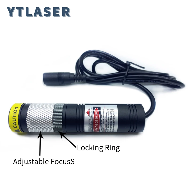 Focusable 940nm 50mW 100mW 200mW Infrared IR Laser 20X90mm Glass Lens Dot/line/Cross Line Diode Module with Waterproof Function