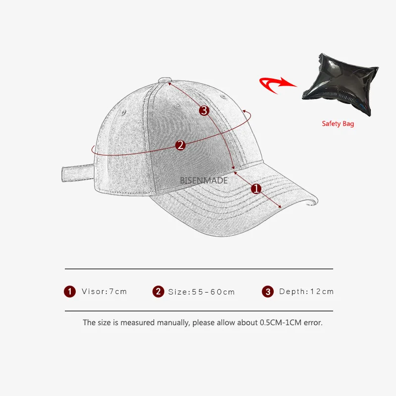 Baseball Cap Female Fashion Washed Old Retro Letter Embroidery Peaked Cap Outdoor Male Casual Short Visor 5cm Sun Protection Hat