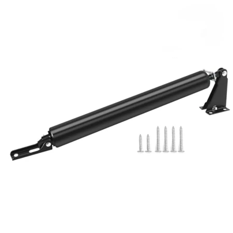 

Screen Door Closer Kit - Pneumatic Closer Bracket, Adjustable Speed, Stable System, Opener and Closer 1Pack Black