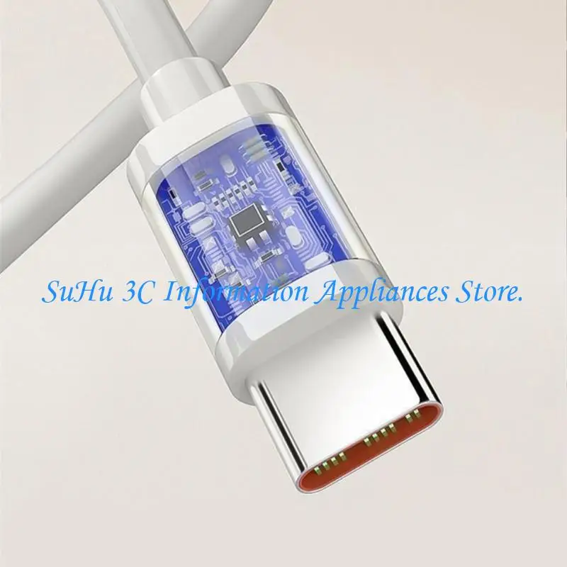 

J0MB 100/150/200cm Long USB A to USB C Power Cable White Fast Charging Data Transfer