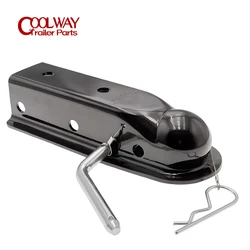 CAP 1.5TON Trailer Koppeling 2X2 Hitch Ball Koppeling Rechte Tong RV Onderdelen Camper Caravan Accessoires