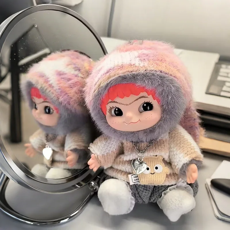 Ubranka dla lalek Wakuku 20cm, ubranka na wyjście z motywem milenijnym, bawełniane ubranka do lalek typu blind box, piękne ubranka dla lalek Wakuku