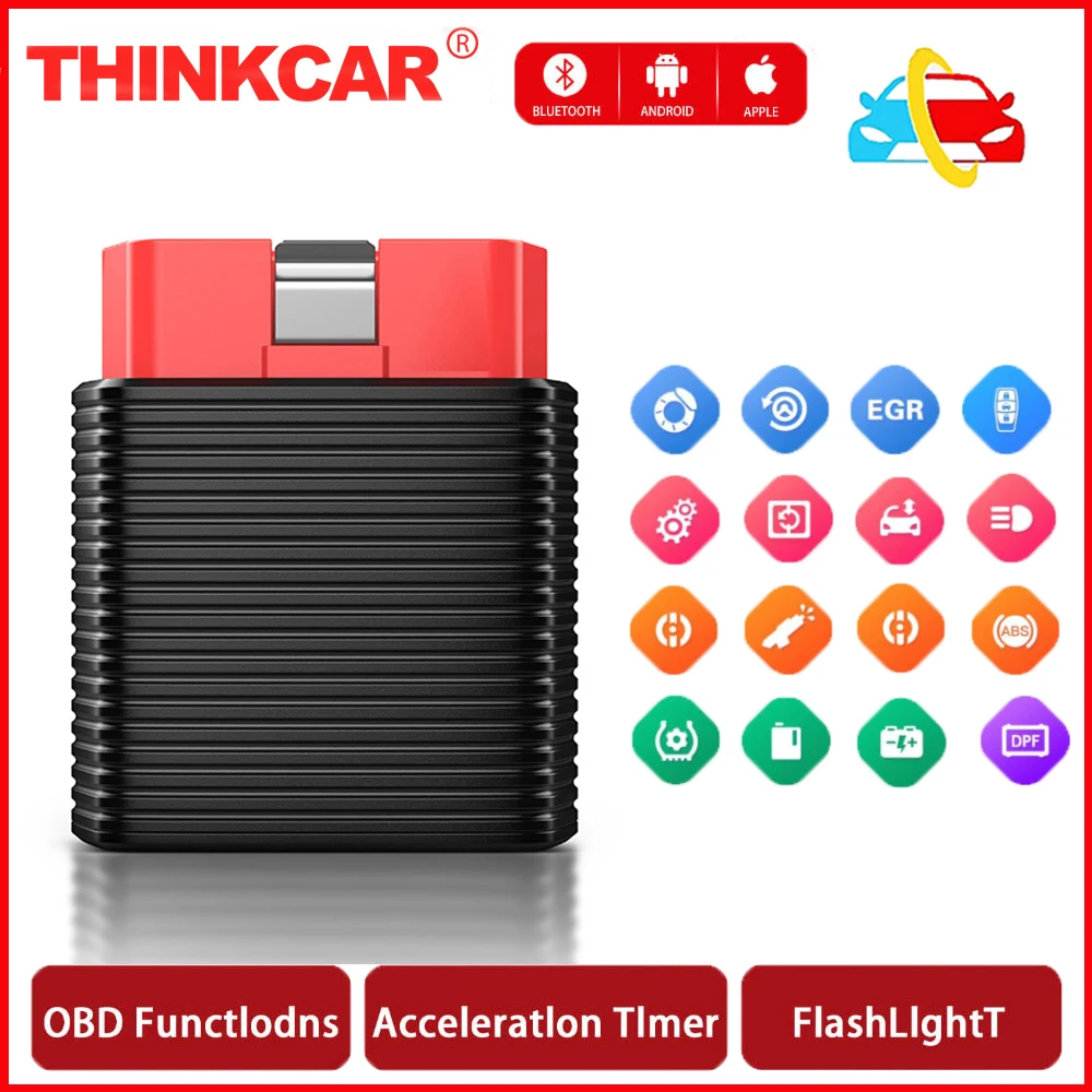 

ThinkCar Pro Thinkcar 2 Support OBD2 Bluetooth Scanner Support Diag-z Have Flashed Code Reader PK Easydiag DBACAR Golopro