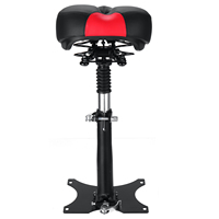 ANGWATT F1 New Electric Scooter Seat Upgrade Lightweight Waterproof for Commuting Comfort Long Range 2021 Version Foldable Seat