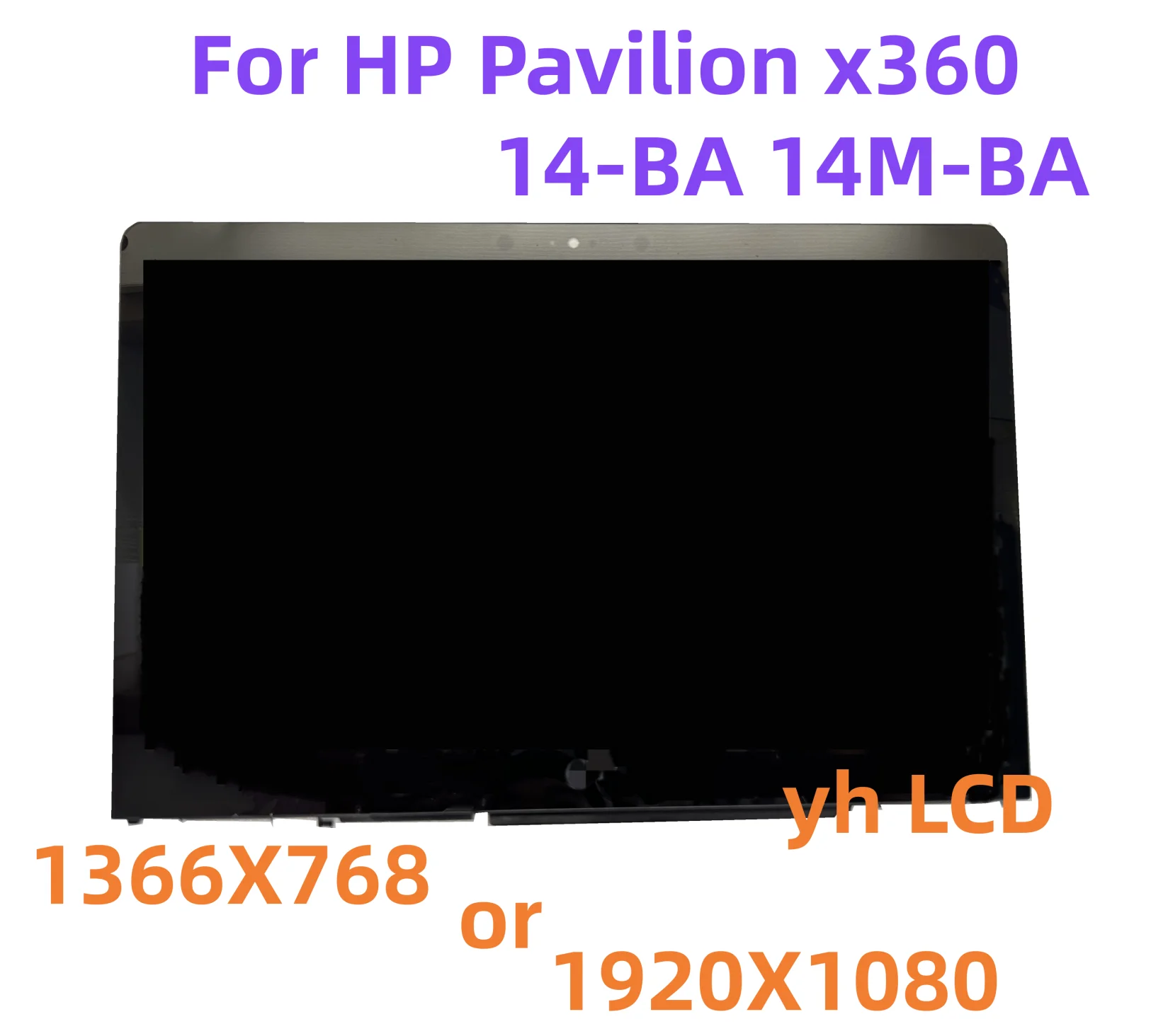 For HP Pavilion X360 14-BA 14M-BA 14-ba151tx 14-BA001LA 14-BA002LA 14-BA091SA 14-BA049UR FHD LCD Display Touch Screen Digitizer