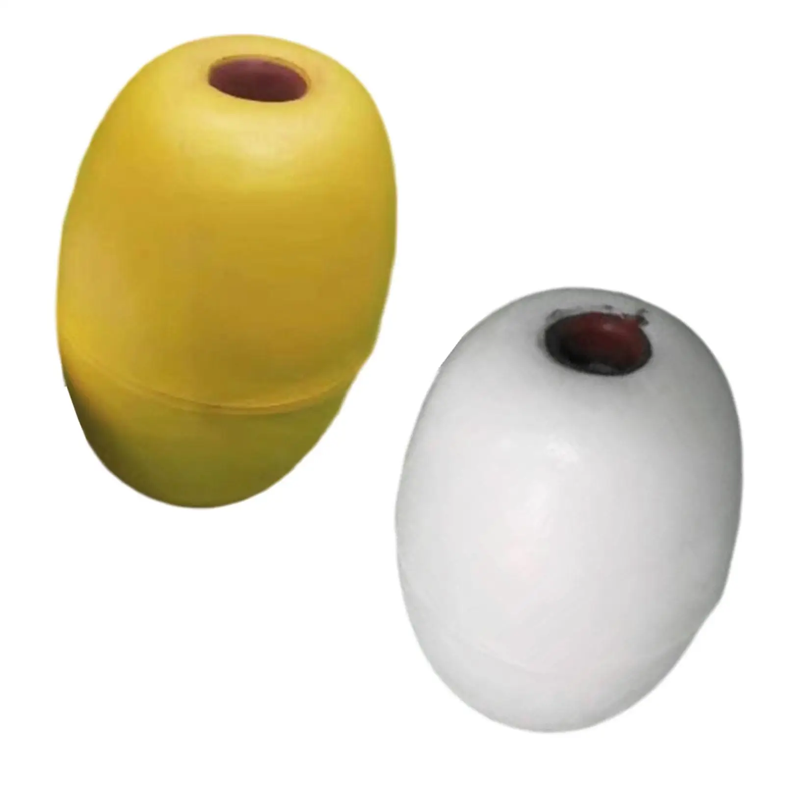 Float Buoy Deep Water Float Olive Shaped Lightweight Portable Rope Ball Anchor Buoy for Boats Swimming lanes