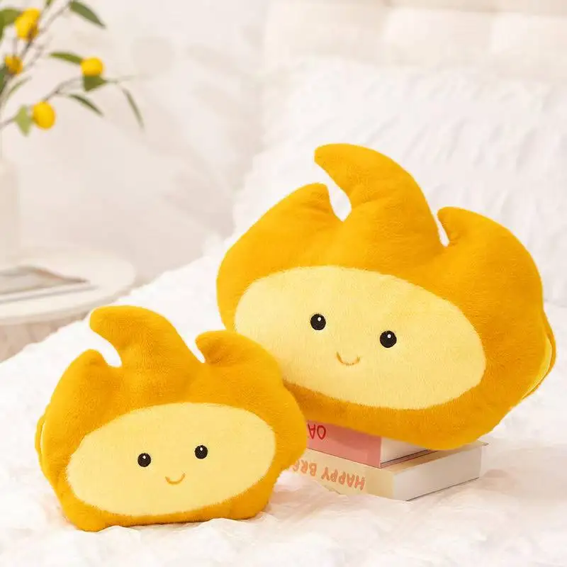 أحدث ليتل لهب اليد الدافئة Kawaii محشوة ألعاب من نسيج مخملي دمية الكرتون أنيمي لطيف هدية للأصدقاء عطلة هدية دمية عيد الميلاد