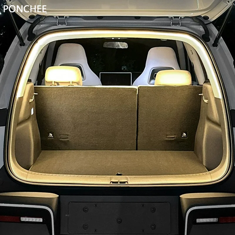 For Atto 2 Yuan Pro Yuan UP 2024-2025 Trunk Ambient Lighting Tail Compartment Lighting and Welcome Light LED Automobile Supplies