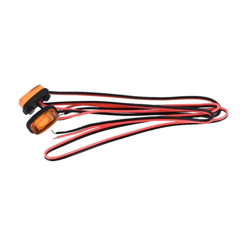 For 1/14 Tamiya RC Truck Car For volvo For man For scania 770S Diy Parts Toys LED Plastic Position Light