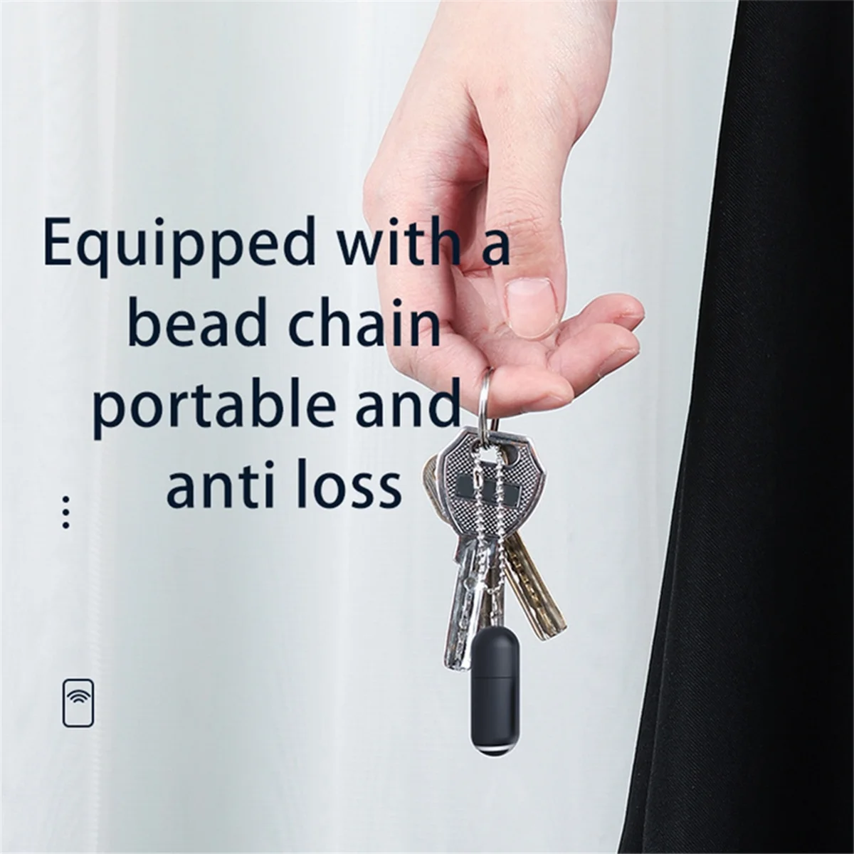 

# 992B Smart Remote Мини-смартфон ИК-пульт дистанционного управления Инфракрасный пульт дистанционного управления для телевизора Кондиционер для интерфейса Apple (черный)