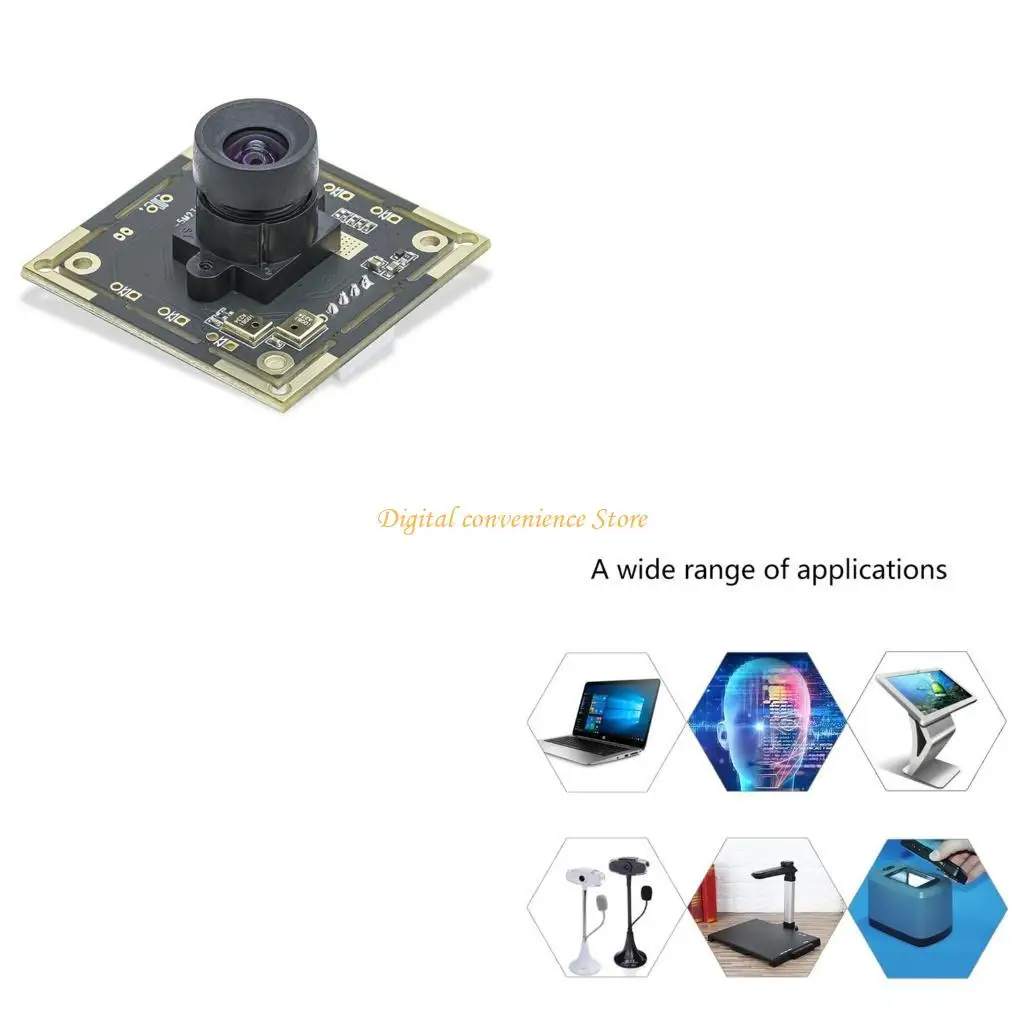 

97QA 5MP USB Camera Module Wide Board Camera with IMX335 Sensors Camera for Engraver Webcam Board Replacement