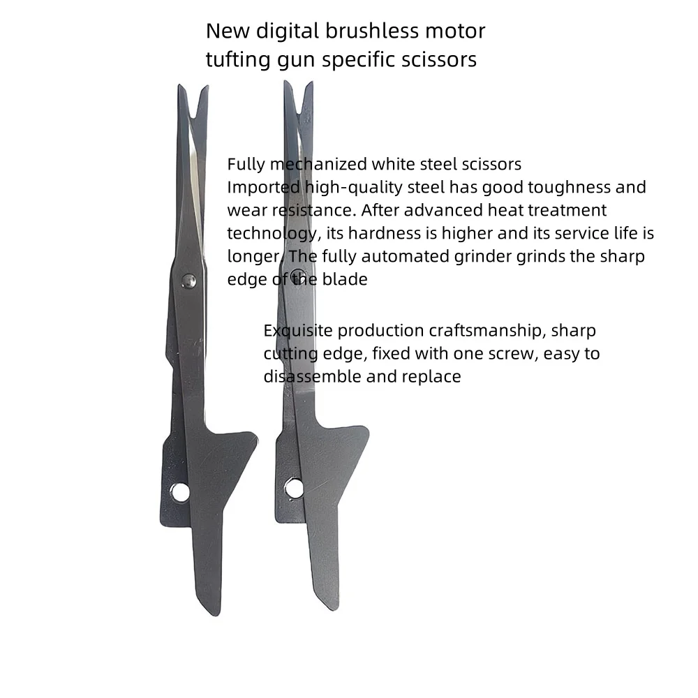 AK-V ブラシレスタフティングガン 2 IN 1 カーペットタフティングガンタフティングマシンカットパイルとループパイル DIY ツールアクセサリーはさみ