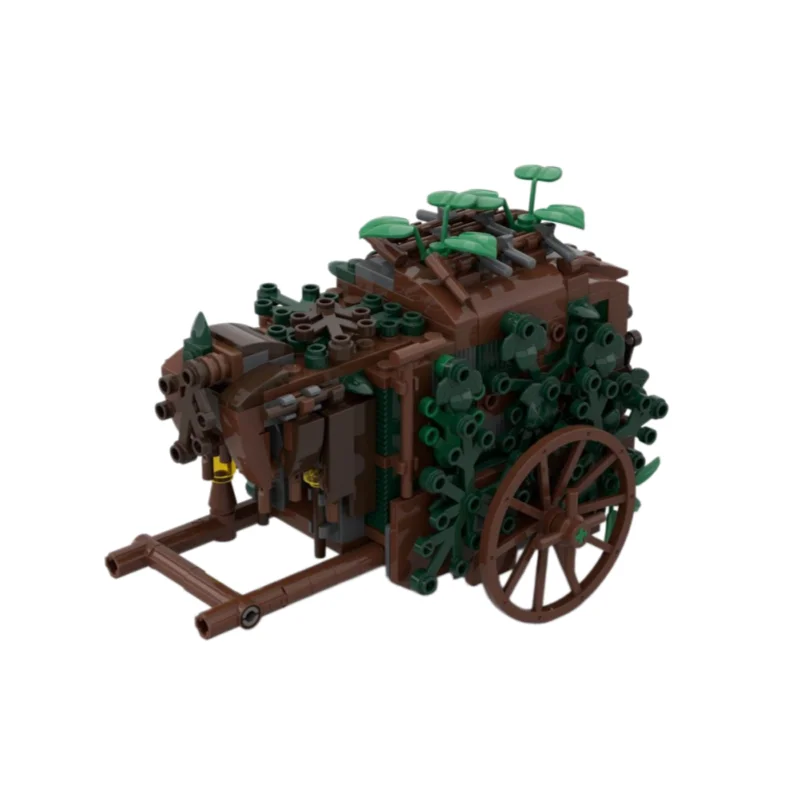 

MOC Medieval Windmill Model Series - Small Particle Building Blocks Toy Set with 328 Pieces - Suitable for All Enthusiasts for D