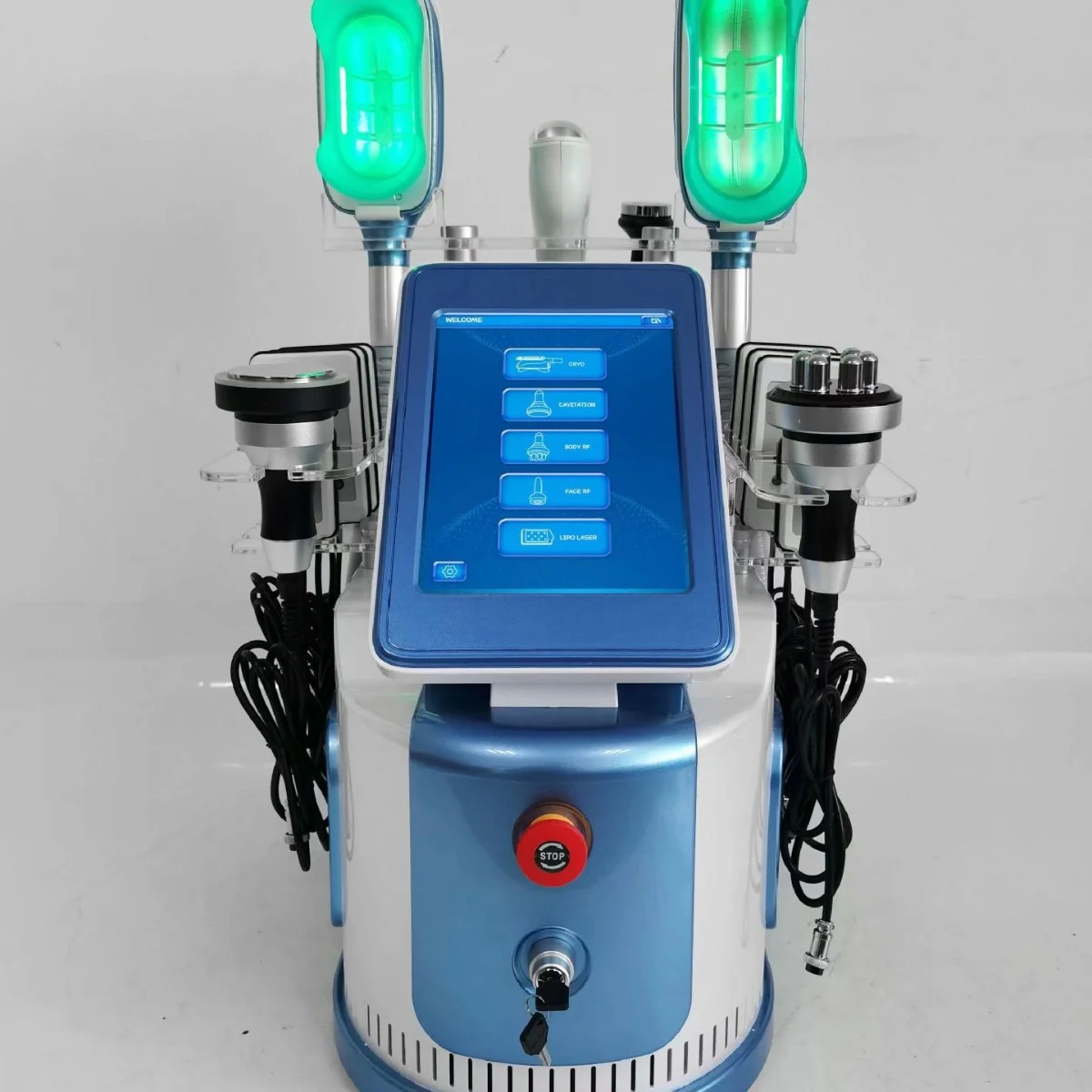 New 360° Cooling Sculpting Body Slimming Machine Desktop Radio Frequency Fat Reduction Machine Cellulite Reduction